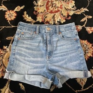American eagle curvy jean shorts